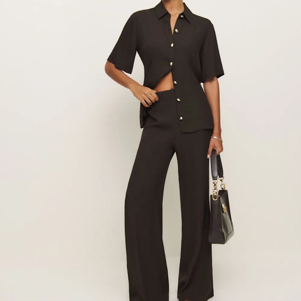 Reformation Shawna Two Piece Brown - Size 4
